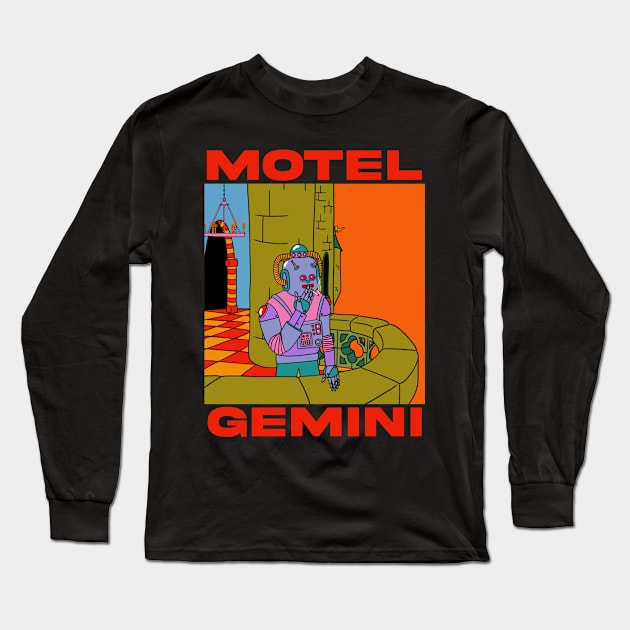 MG Bot Long Sleeve T-Shirt by motelgemini